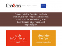 fraxas.ch Webseite Vorschau