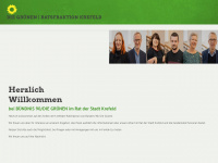 gruene-fraktion-krefeld.de Webseite Vorschau