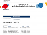 vbw-koenigsberg.de Webseite Vorschau