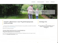 physiotherapie-gross-und-klein.de Webseite Vorschau