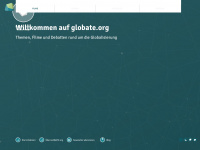 globate.org Webseite Vorschau