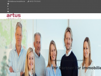 artus-immobilien.de Webseite Vorschau