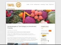 tafelgoettingen.org Webseite Vorschau