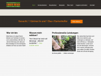 gartenbau-diesch.de Webseite Vorschau