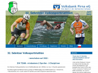 sebnitzer-triathlon.de Webseite Vorschau