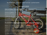 kinderrad.info Webseite Vorschau