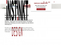 instinktdesign.de Webseite Vorschau