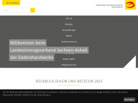 elektrohandwerk-sachsen-anhalt.de Webseite Vorschau