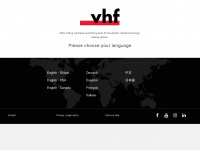 vhf.com Webseite Vorschau