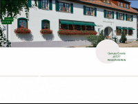 romantikhotel-hirsch.de Webseite Vorschau