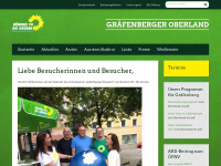 gruene-graefenberg.de Webseite Vorschau