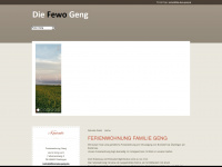 die-fewo-geng.de Webseite Vorschau