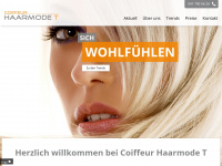 haarmode-t.ch Webseite Vorschau