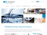 kinetico.de Webseite Vorschau