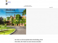 akademis-internatsberatung.de Webseite Vorschau