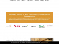 crank-e.at Webseite Vorschau