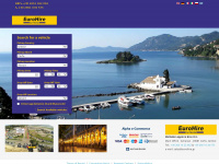 eurohire.gr Webseite Vorschau