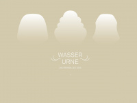 wasserurne.ch Webseite Vorschau