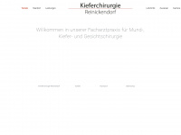 kieferchirurgie-reinickendorf.de Webseite Vorschau