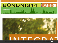 buendnis14afrika.com Webseite Vorschau