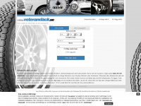 mina-veterandäck.se Webseite Vorschau