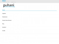 puhani.com Webseite Vorschau