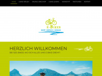 seebiker.at Webseite Vorschau