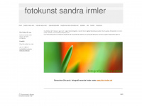 sandra-irmler.de Webseite Vorschau
