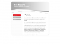 pro-natura-gmbh.de Webseite Vorschau