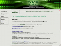 svkproducts.nl Webseite Vorschau