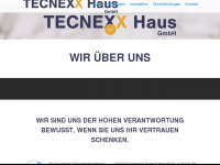 tecnexx-haus.de Webseite Vorschau