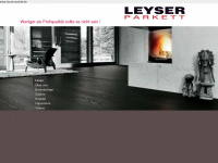 leyser-parkett.de Webseite Vorschau