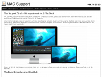 zuerich-mac-support.ch Webseite Vorschau