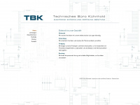 tbk-elektronik.de Webseite Vorschau