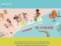 waldoradofestival.de Webseite Vorschau