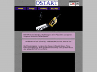 ostart-music.de Webseite Vorschau