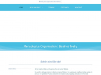 mensch-plus-organisation.ch Webseite Vorschau