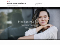 modelagentur-zuerich.ch Webseite Vorschau