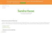 sandra-hasse.com Webseite Vorschau
