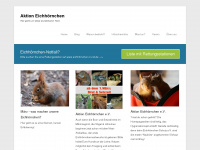 aktion-eichhoernchen.de Webseite Vorschau