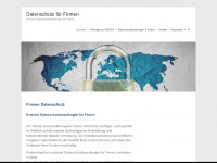 firmen-datenschutz.eu Webseite Vorschau