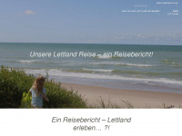 lettland-reise.com Webseite Vorschau