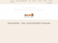 mainathlet.de Webseite Vorschau