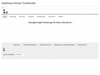 matthias-fenner.de Webseite Vorschau