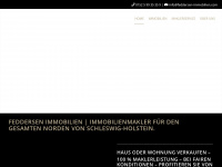 feddersen-immobilien.com Webseite Vorschau