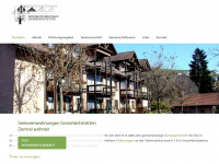 seniorenwohnungen-ghs.ch Webseite Vorschau