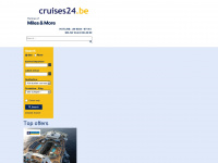 cruises24.be Webseite Vorschau