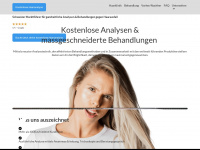 haar-klinik.ch Webseite Vorschau
