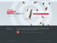 hilfe-gegen-schädlinge.de Webseite Vorschau