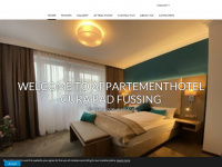 hotel-cura.de Webseite Vorschau